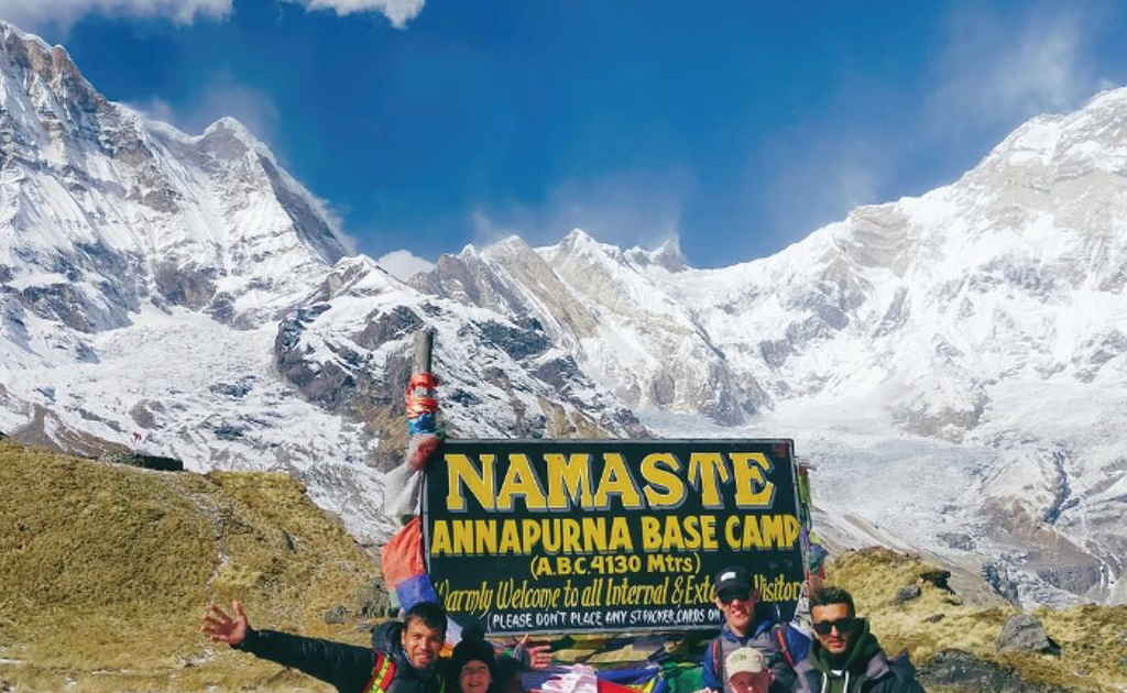 Family Trekking In Annapurna